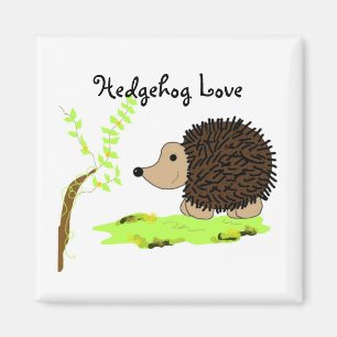 Cartoon Igel Magnet