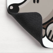 Cartoon-Igel Mousepad (Ecke)