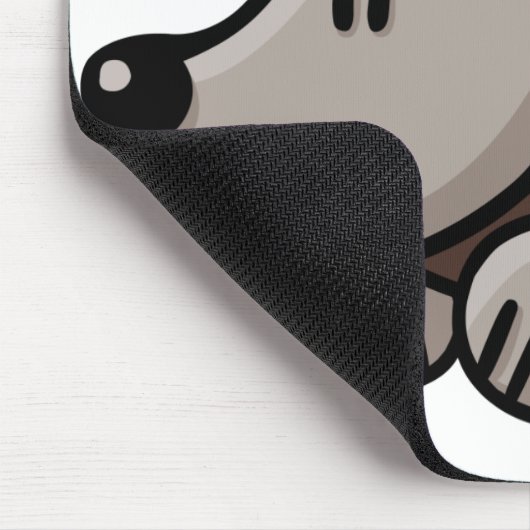 Cartoon-Igel Mousepad (Ecke)