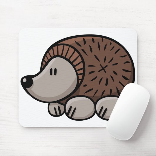 Cartoon-Igel Mousepad (Mit Mouse)