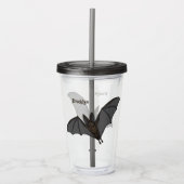 Cartoon-Illustration Acryltrinkbecher (Vorderseite)