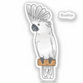 Cartoon-Illustration Aufkleber (Vorderseite)
