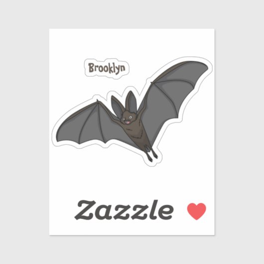 Cartoon-Illustration Aufkleber (Blatt)