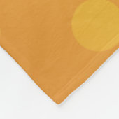 Cartoon-Illustration aus Wolle Fleecedecke (Ecke)