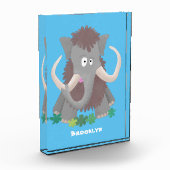 Cartoon-Illustration aus Wolle Fotoblock (Links)
