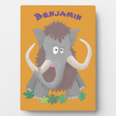 Cartoon-Illustration aus Wolle Fotoplatte (Vorderseite)