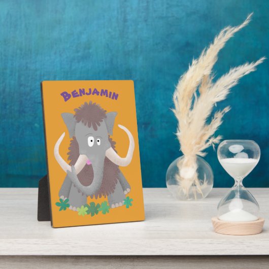 Cartoon-Illustration aus Wolle Fotoplatte (Seite)