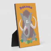 Cartoon-Illustration aus Wolle Fotoplatte (Seite)