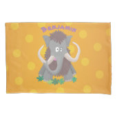 Cartoon-Illustration aus Wolle Kissenbezug (Vorderseite)