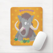 Cartoon-Illustration aus Wolle Mousepad (Mit Mouse)