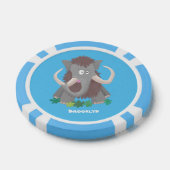 Cartoon-Illustration aus Wolle Pokerchips (Einzeln)