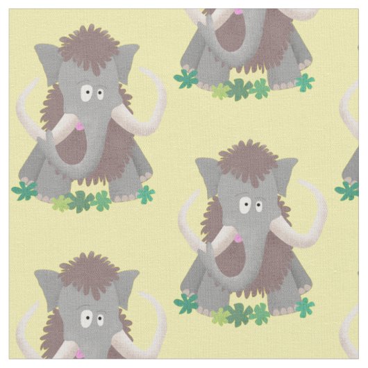 Cartoon-Illustration aus Wolle Stoff (Nahaufnahme)