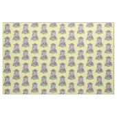 Cartoon-Illustration aus Wolle Stoff (Fat Quarter (45,7 x 55,9 cm))