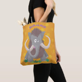 Cartoon-Illustration aus Wolle Tasche (Von Nahem)