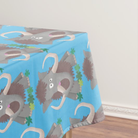Cartoon-Illustration aus Wolle Tischdecke (Beispiel)