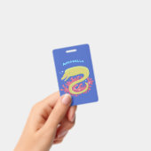 Cartoon-Illustration Ausweis (Handheld)