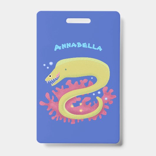 Cartoon-Illustration Ausweis (Vorderseite)