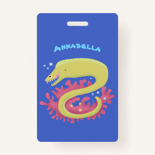 Cartoon-Illustration Ausweis