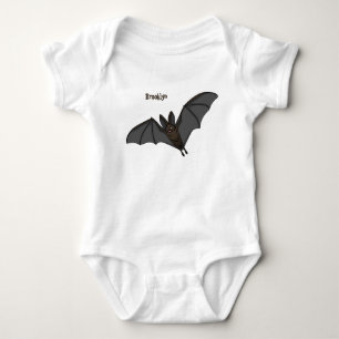 Cartoon-Illustration Baby Strampler