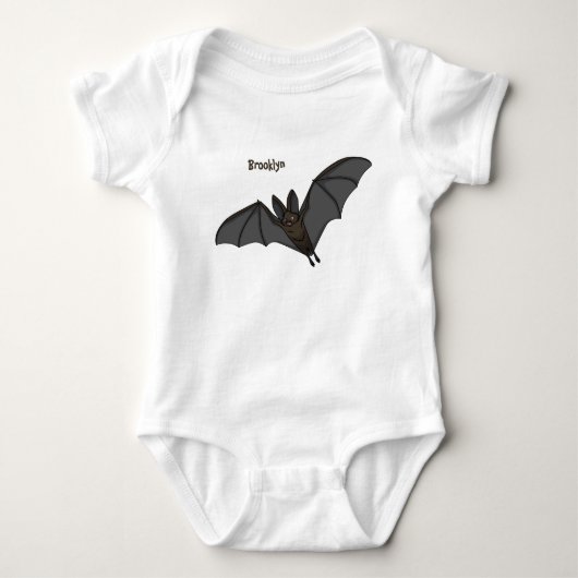 Cartoon-Illustration Baby Strampler (Vorderseite)