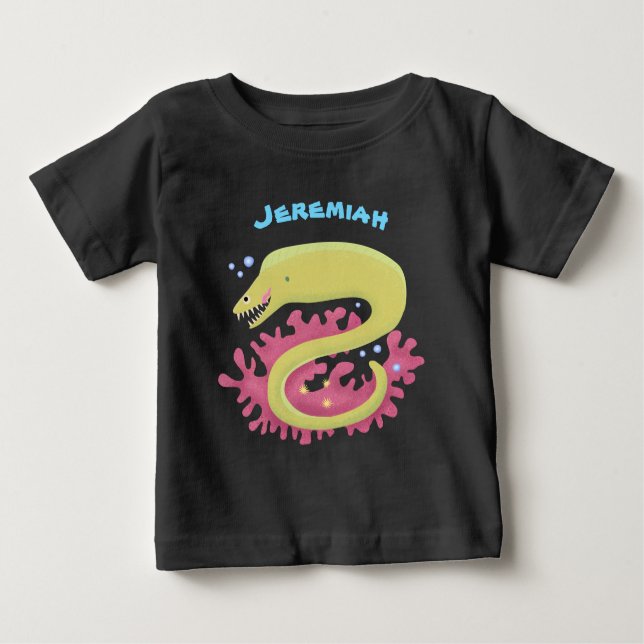 Cartoon-Illustration Baby T-shirt (Vorderseite)