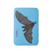 Cartoon-Illustration Badematte (Vorderseite Vertikal)