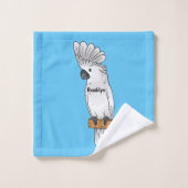 Cartoon-Illustration Badhandtuch Set (Waschlappen)