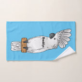 Cartoon-Illustration Badhandtuch Set (Handtuch)