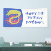 Cartoon-Illustration Banner (Messe)