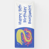 Cartoon-Illustration Banner (Vertikal)