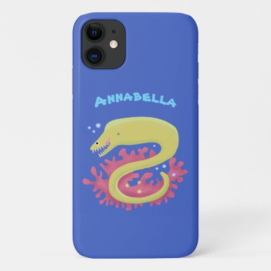 Cartoon-Illustration Case-Mate iPhone Hülle (Rückseite)