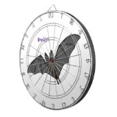 Cartoon-Illustration Dartscheibe (Vorderseite rechts)