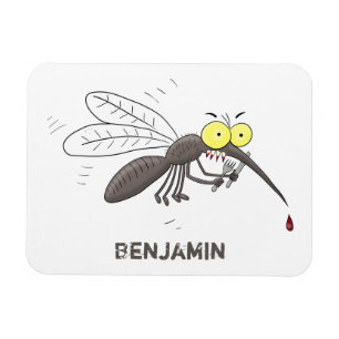 Cartoon-Illustration der Moskitos Magnet