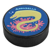 Cartoon-Illustration Eishockey Puck (3/4)