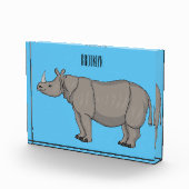 Cartoon-Illustration Fotoblock (Rechts)