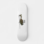 Cartoon-Illustration für Armeehubschrauber Skateboard (Vorne)