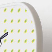 Cartoon-Illustration für die niedliche Waschmaschi Pickleball Schläger (Linke Seite)