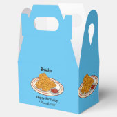 Cartoon-Illustration für gefrorenes Huhn Geschenkschachtel (Geöffnet)