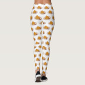 Cartoon-Illustration für gefrorenes Huhn Leggings (Rückseite)