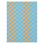 Cartoon-Illustration für gefrorenes Huhn Tischdecke (Vorderseite)