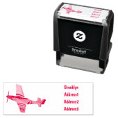 Cartoon-Illustration für Kampfbomber Permastempel (Beispiel)