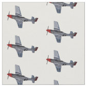 Cartoon-Illustration für Kampfbomber Stoff (Nahaufnahme)
