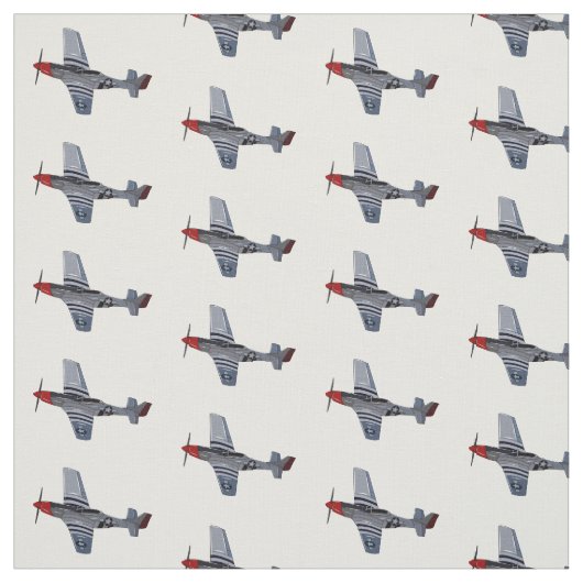Cartoon-Illustration für Kampfbomber Stoff (Muster)