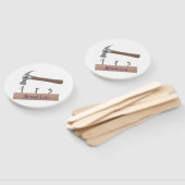 Cartoon-Illustration für niedliche, lustige Hammer Fächer (Non-assembled)