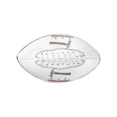 Cartoon-Illustration für niedliche, lustige Hammer Football (Vorderseite)