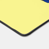 Cartoon-Illustration für Polizeihubschrauber Schreibtischunterlage (Ecke)