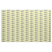 Cartoon-Illustration für Polizeihubschrauber Stoff (Fat Quarter (45,7 x 55,9 cm))