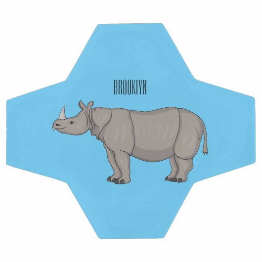 Cartoon-Illustration Fußball (Flach)