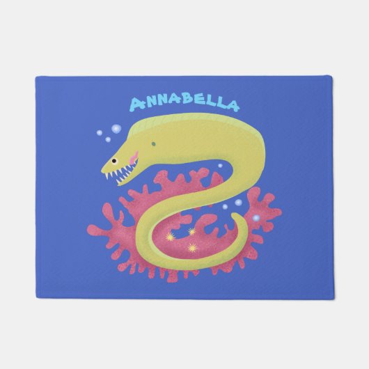 Cartoon-Illustration Fußmatte (Vorderseite)