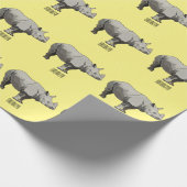 Cartoon-Illustration Geschenkpapier (Ecke)